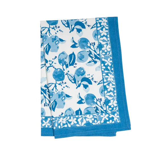 Citron Bleu Tea Towel