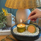 Summer Gold Tin Candle