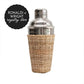 *REGISTRY ITEM: Cocktail Shaker w/Rattan Sleeve*