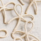 Natural Raffia Bow Earrings