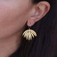 Palm Frond Earrings