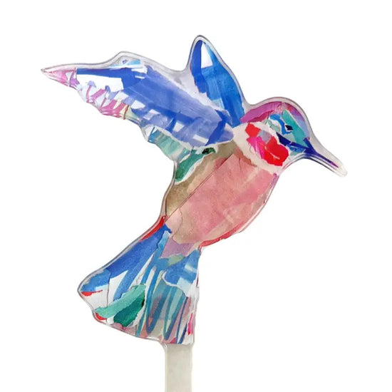Hummingbird Plant Stick