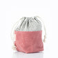 Small Nautical Red Waxed Canvas Bin
