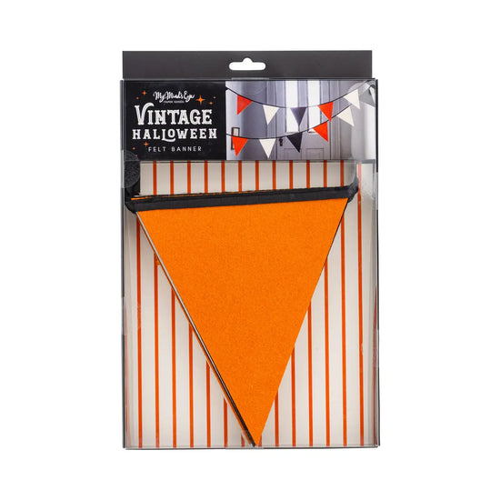 Halloween Felt Pennant Banner