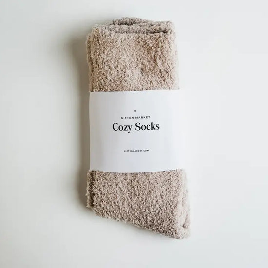 Ivory Cozy Cloud Socks