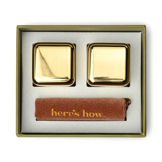 S/2 Jupiter Gold Cocktail Chillers