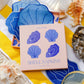 S/4 Shell Cocktail Napkins