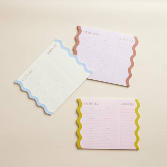 Meal Planner Notepad with Magnets