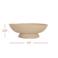 *REGISTRY ITEM: Turner Footed Cream Paper Mache Bowl*