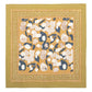 S/6 Forest Harvest Mustard & Blue Napkins