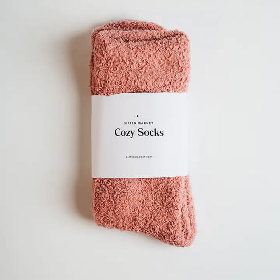 Rosette Pink Cozy Cloud Socks