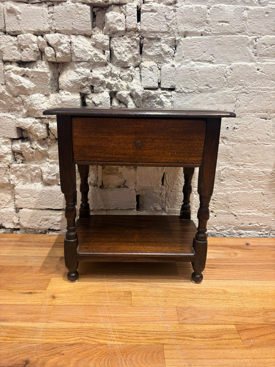 Antique Oak Side Table