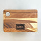 Small Everyday Cutting Board with Monogram