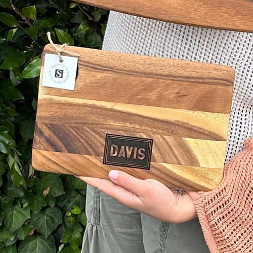 Everyday Cutting Board with Monogram