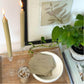 Khaki Kiri Dripless Taper Candle