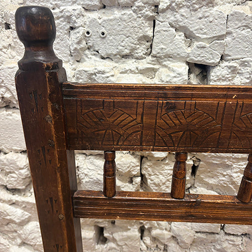 Carved Wooden Chairs