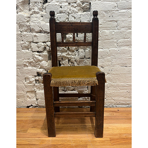 Carved Wooden Chairs