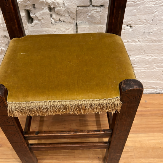 Carved Wooden Chairs