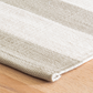 Catamaran Stripe Platinum/Ivory Handwoven Indoor/Outdoor Rug