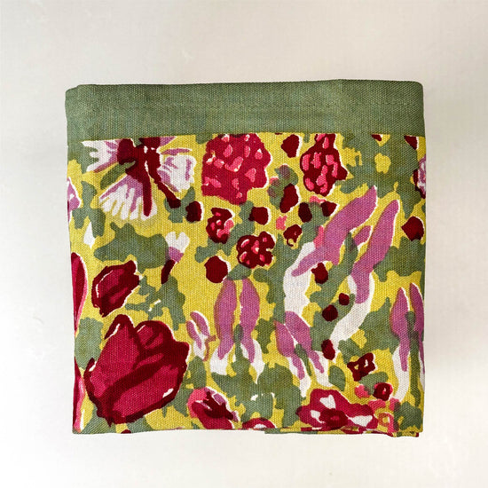 Jardin Red+Green Tea Towel