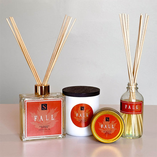Fall Gold Tin Candle