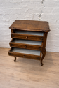 Oak 3-Drawer French Chest with Cabriole Legs