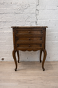 Oak 3-Drawer French Chest with Cabriole Legs