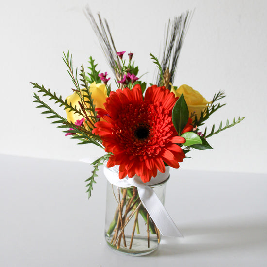 Fresh Flower Arrangement - Mini Vase