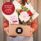 The Favorite Valentine Gift Box with Pink Gerber