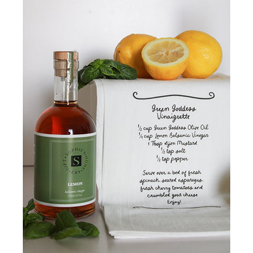Green Goddess Recipe Tea Towel