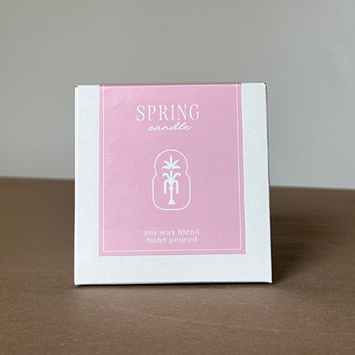 Flower Gift Box + Spring Candle
