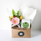 Flower Gift Box + Signature Candle