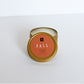 Fall Gold Tin Candle