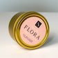 Flora Gold Tin Candle