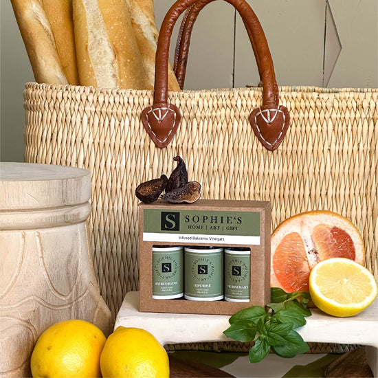 S/3 Infused Balsamic Vinegar Gift Set