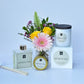 Luxe Gift Box with Mini Vase Flower Arrangement