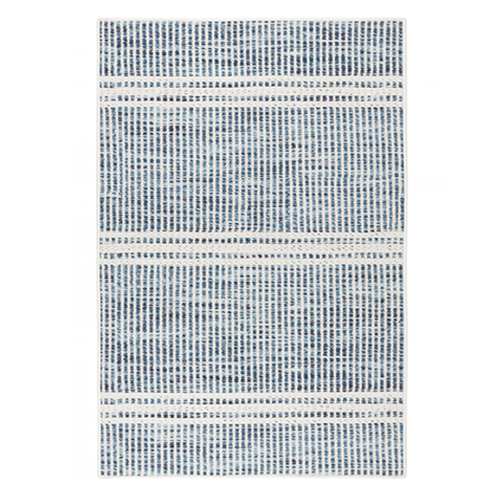 Malta Blue Machine Washable Rug