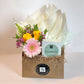 Flower Gift Box + Signature Cashmere Candle