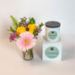Flower Gift Box + Signature Cashmere Candle