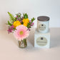 Flower Gift Box + Signature Mendocino Candle