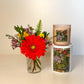 Flower Gift Box + Signature Batik Candle