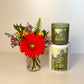 Flower Gift Box + Signature Batik Candle
