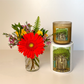 Flower Gift Box + Signature Batik Candle