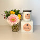Flower Gift Box + Signature Flora Candle