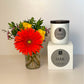 Flower Gift Box + Signature Oak Candle