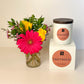Flower Gift Box + Signature Driftwood Candle