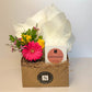 Flower Gift Box + Signature Driftwood Candle