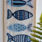 Coastal Fish Tea Towel