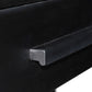 Black Sophie Two-Drawer Console Table