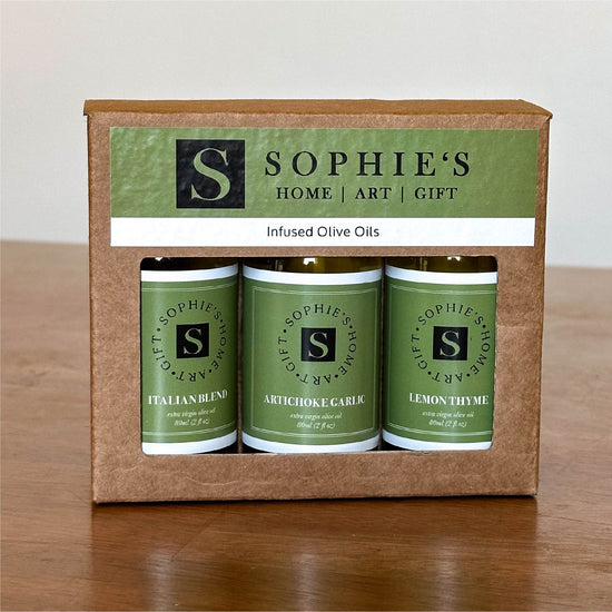 Set of Three Olive Oil Gift Set